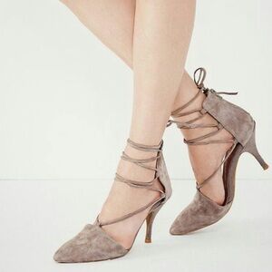 Jeffrey Campbell + Free People Berlin Lace-up Heels - Size 8